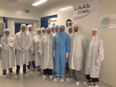 LAAS_CNRS clean room visit