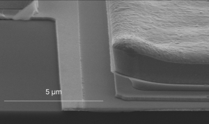 ICPECVD MIM structure on InP